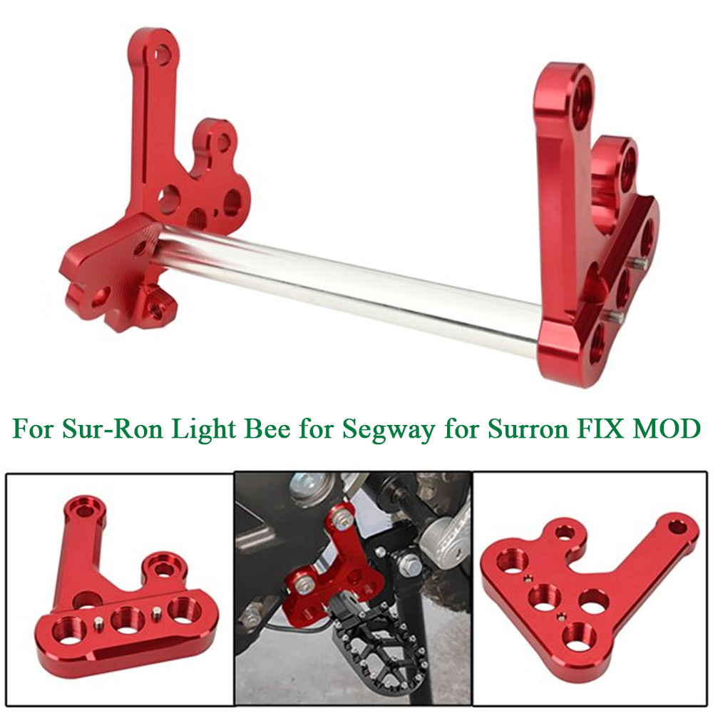 ALLTIMES Foot Peg Bracket Package for SurRon Light Bee for Segway for