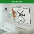 Barkan TV Wall Mount, 13 58 inch Full Motion Articulating 4