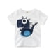 thumbnail image 5 of 7TAzul claroRopa de verano de manga corta de algodón para niños, camiseta estampada de dibujos animados esquí esquí Gafas de esquí, 5 of 5