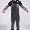 thumbnail image 3 of Delantal de PVC transparente impermeable para cocina, restaurante, accesorios para el hogar, 3 of 8