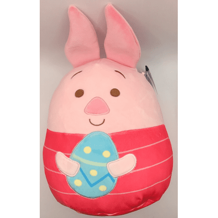 Squishmallows Disney Piglet Easter Bunny 10" Plush Stuffed Animal - Squishy