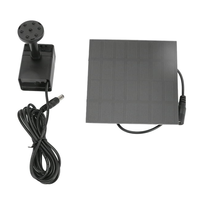 DIY Solar Water Kit, ABS Material Eco Friendly Solar Water Kit Complete Tools With 6 Nozzles For Garden