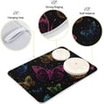 thumbnail image 4 of Coolnut Colorful Butterfly Dish Drying Mat for Kitchen, 18 x 24 Inch Microfiber Absorbent Dish Drying Pad, Machine Washable Kitchen Counter Protect Mats, 4 of 7