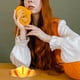 thumbnail image 5 of Lámpara de noche LED con forma de pan de croissant (naranja), 5 of 8