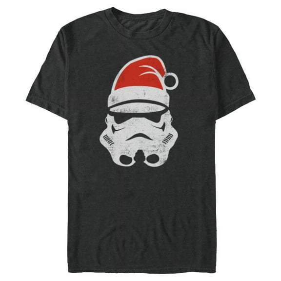 Star Wars Christmas Stormtrooper Holiday - Short Sleeve Blended T-Shirt for Adults -Customized-Dark Heather
