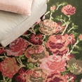 thumbnail image 6 of SAFAVIEH Classic Vintage Morven Floral Polyester Area Rug, Green/Red, 4' x 6', 6 of 11