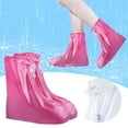 thumbnail image 2 of High Top Rain Boot Covers with Secure Zipper Design for Women and Kids Outdoor Footwear, 2 of 4