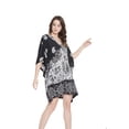thumbnail image 3 of Women’s Plus Size Kaftan Tunic Short Casual Dress Ladies Caftan Tunic Tops Online, 3 of 7