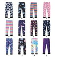 thumbnail image 6 of Xinhuaya 3-10T Girls Leggings Footless Kids Fleece Warm Tights Trousers Baby Girls Legging Pants Pack of 2, 6 of 6