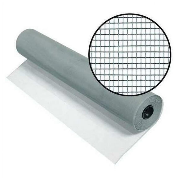 PHIFER 3007622 Door and Window Screen,30"x100 ft.,Gray