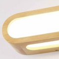 thumbnail image 4 of Aplique de pared de madera de 45 cm, lámparas de pared LED, iluminación interior, lámpara de pared de madera, lámpara de luz cálida para dormitorio, sala de estar, oficina, pasillo, 4 of 5