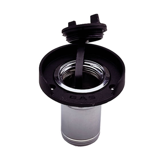 Manguera de llenado de gas Perko f/1-1/2" - Zinc cromado, brida negra