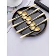 thumbnail image 4 of 8pcs Luxury Coffee Spoon, Heart Shaped Tea Spoon And Ice Cream Spoon, Perfect For Dessert, Gift Box Included, 4 of 5