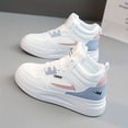 thumbnail image 2 of Zapatillas de skate Colorblock para mujer, zapatillas deportivas con plataforma y cordones, zapatillas deportivas transpirables, 2 of 3