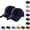 R Blue, variant on Baseball Cap for Men 2 Pack Solid Color Outdoor Hat Summer Casual Sports Sun Visor Caps for Men Blue