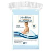 NorthShore 25-Count Premium Disposable Baby Changing Pads