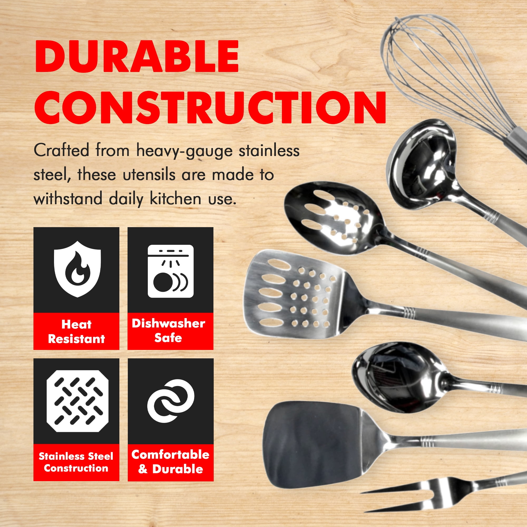 Chef Craft Kitchen Tool and Utensil Set