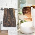 thumbnail image 7 of SKYSONIC Bathroom Hand Towels 2 PCS Lion Tribal Tattoo Print, Cotton Bath Towels Lightweight Quickdry for Bathroom Ktichen Travel Gym, 16"×28", 7 of 7