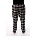 thumbnail image 3 of #followme Men's Flannel Pajamas - Plaid Pajama Pants for Men - Lounge & Sleep PJ Bottoms (Black Plaid, Large), 3 of 3