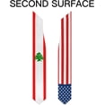 thumbnail image 4 of Usa American America And Lebanon Lebanese Flag Graduation Sash Class Of 2024 2025 Graduation Stole 72 Inch Length Double Sided V Shape Graduation Scarf Graduation Congratulation Gifts, 4 of 7