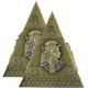 thumbnail image 4 of 2pcs simulación modelo pirámide decoración retro escritorio de escritorio de escritorio decoración de adornos, 4 of 4