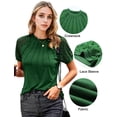 thumbnail image 2 of Blusa AURUZA para Mujer, Casual de Trabajo, Manga Corta, 2 of 9