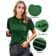 thumbnail image 2 of Blusa AURUZA para Mujer, Casual de Trabajo, Manga Corta, 2 of 9