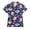 1-Dark Blue879, variant on Wxolcjlv Kids Summer Cute Cartoon Print Polo Shirt Casual Short Sleeve Shirt, Szies 3-14