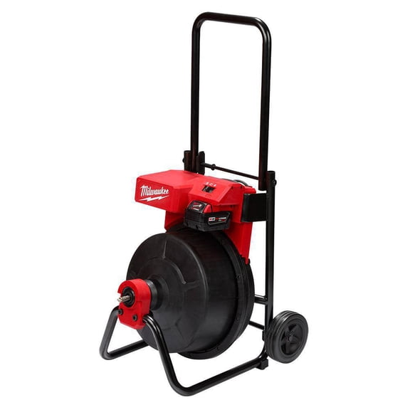 Milwaukee 2817A-21 M18 3/8 In. X 75 Ft. Cable Cordless Drum Machine Kit 4.0Ah 1 Set