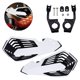 thumbnail image 3 of Protectores de mano para motocicleta, 22 mm, 7/8 pulgadas, protección de Blanco negro Baoblaze Manoplas de rejilla, 3 of 8