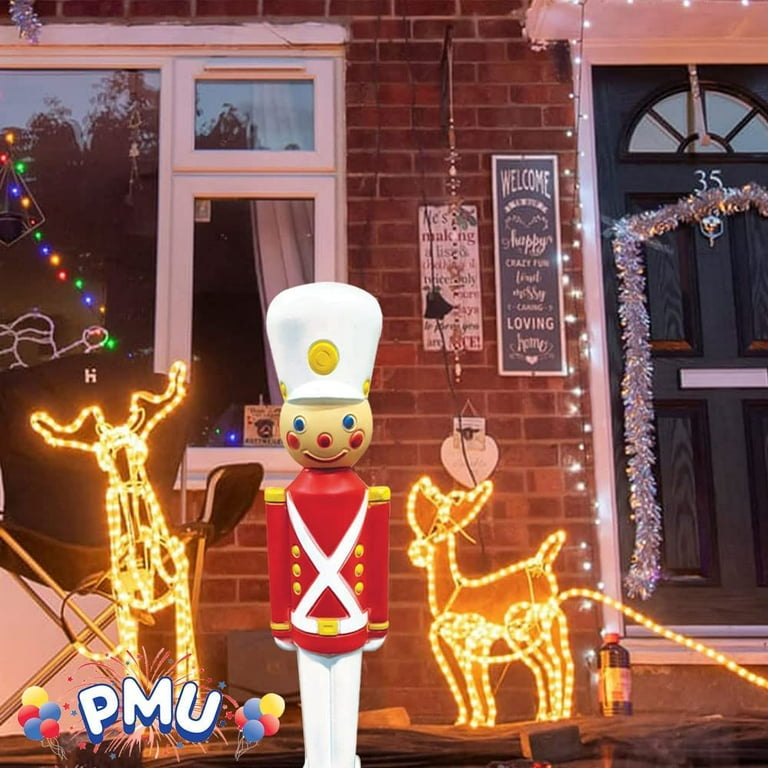 toy soldierおもちゃの兵隊 Xmas セットイルミネーションクリスマス Amazon.com: PMU 2Pc Toy Soldier 31