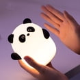 thumbnail image 3 of Luz de Panda, LáMpara de Animal TáCtil Blanda y Regulable, Luz LED de Silicona de Alimenticio de 3 Niveles para DecoracióN de Dormitorio, 3 of 5