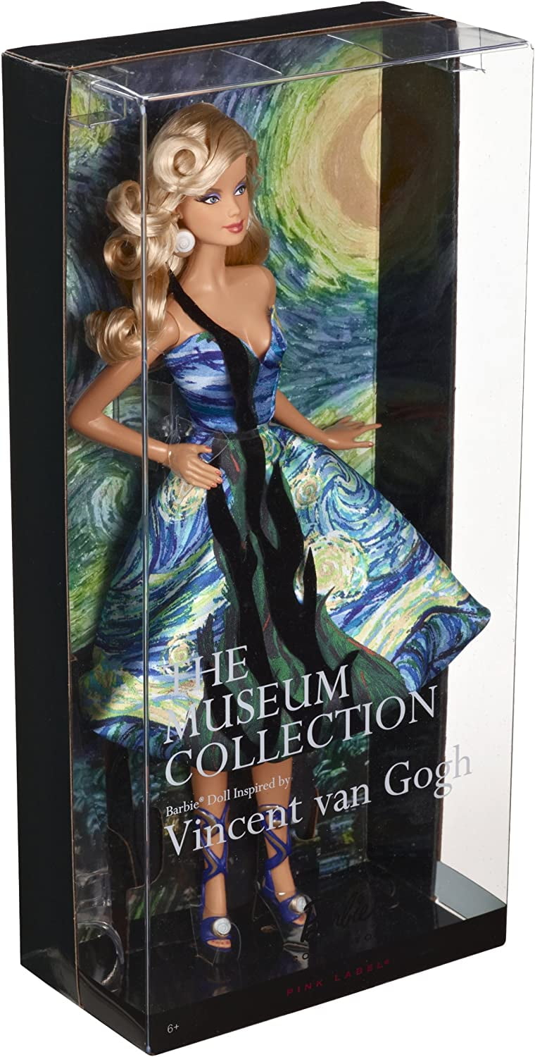Barbie Collector Museum Collection Van Gogh Doll UK Ubuy