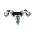 thumbnail image 3 of KFFKFF Appliance Dolly, Supports up to 440 lbs, 3-Wheeled Steel 6.3" Tri-dolly, Robust Mover with Rotating Triangle Casters, Carbon Steel Surface, Furniture Elevation Moving Kit, 3 of 9