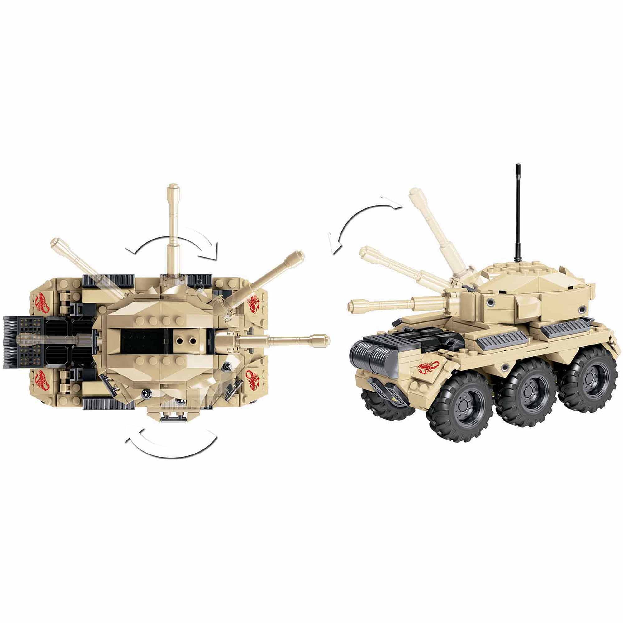 Mega Bloks Adventure Force Military Tank - Walmart.com