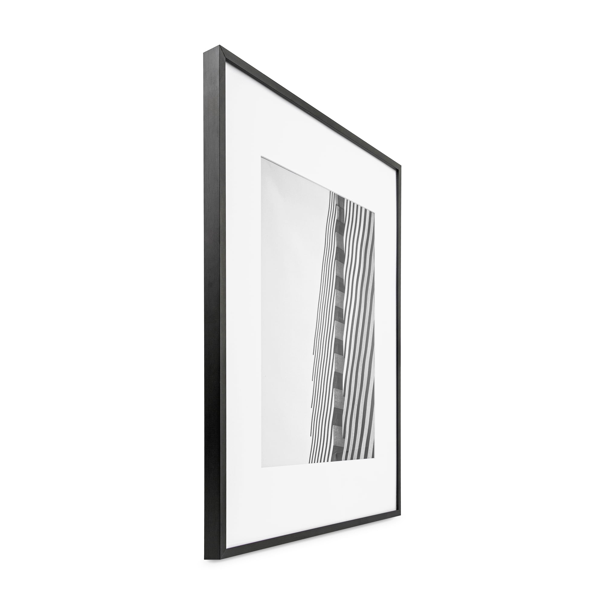 (2 pack) Better Homes & Gardens – 11x14 Picture Frame – Black Matted Gallery Wall Photo Frame