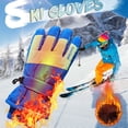 thumbnail image 4 of Xihbxyly Abrigo Aislante de Terciopelo para Invierno, Diseño Impermeable y Resistente Al Viento, Barrera Térmica Suave, Protección Contra El Frío, Esencial para Jugar Al Aire Libre, Guantes Cálidos I, 4 of 5