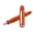 Orange, variant on Classic Iridium Fountain Pen 40mm Large Nib Screw Cap Metal Writing Pen Smooth Ink Executive Business Pen for Calligraphy Journaling Brown 0.6mm