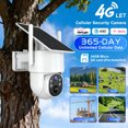 4G LTE Cellular Security Camera Outdoor Wireless, 365-Day Unlimited ...