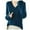 Dark Blue, variant on Blouse For Women Solid Color Long Sleeve Knit Sweater Top Wool Pullover Sweater Base Sweater For Fashion Clothes