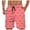 Z170-Light Pink, variant on XINPING Men Swim Shorts No Liner Fashion Tropical Print Quick Dry Spring Break Swim Trunks with Pockets Upf 50+ Sun Protection Beach Shorts Bathing Suits
