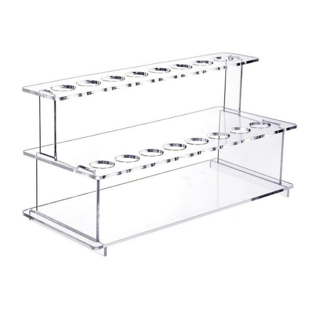 Expositor de tapones para botellas de vino, escaleras transparentes, estante de almacenamiento para colecciones L
