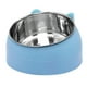 thumbnail image 1 of Pet Bowl with Raised Stand Pet Feeding Water Bowl for Cats Feeder Bowls,Blue, 1 of 5