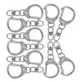 thumbnail image 6 of KAKOWELY Smooth Rotation Metal Swivel Snap Hooks 10Pcs for Craft Enthusiasts, 6 of 8