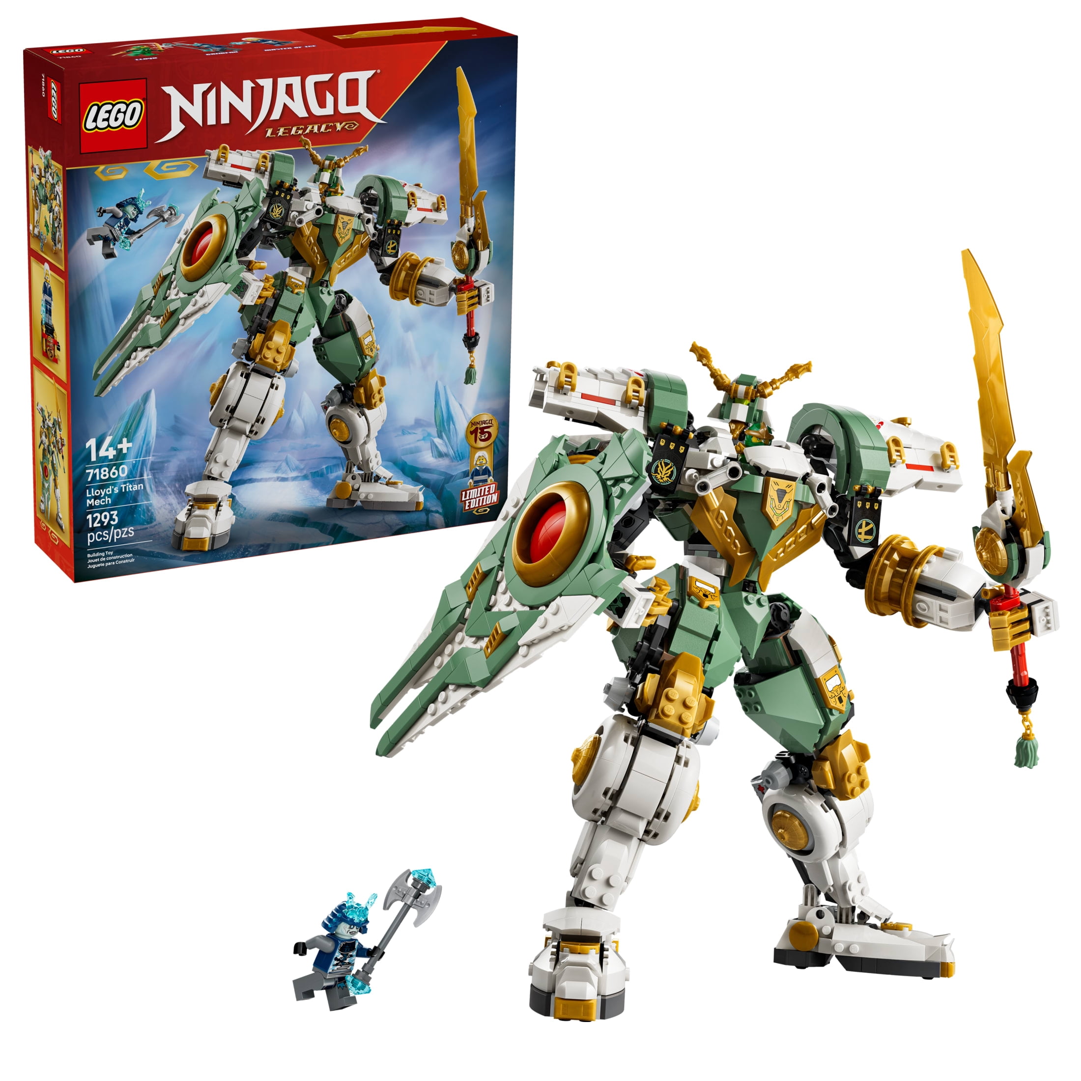 LEGO NINJAGO Lloyd's Jet Mech Building Toy - Model Building Kit