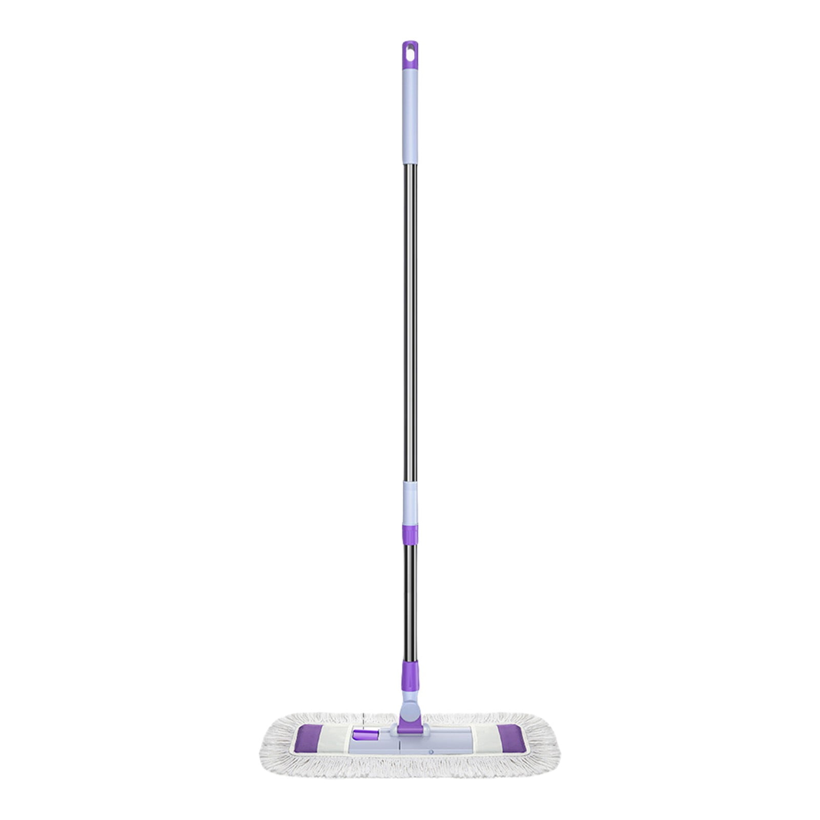 Flat Mop for Tile and Wood Floors Rotating Spin Mop with String Duster Head Wet and Dry Floor Cleaning Hand-Free Wringing for Home Use