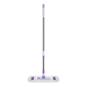 Flat Mop for Tile and Wood Floors Rotating Spin Mop with String Duster Head Wet and Dry Floor Cleaning Hand-Free Wringing for Home Use