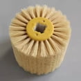 thumbnail image 2 of Cepillo de acabado satinado Rodillo de acabado satinado para cortadores eléctricos, amodoras angures Cepillo de pulido Disco de pulido Cepillo de Cepillo de sisal Baoblaze Rueda de trefilado, 2 of 5