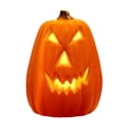 thumbnail image 2 of LED Light Up Jack O Lantern Pumpkin,Realistic Battery Operated Halloween Tabletop Decor,Glowing Ornament for Home,Bar,Party,Mall Display, 2 of 6