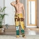 thumbnail image 2 of Balery Happy Thanksgiving Day Pantalones de pijama para hombre, pijama ultraligero, pantalón de descanso-X-Large, 2 of 6